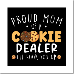 Proud Mom Of A Cookie Dealer Posters and Art